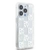 DKNY DKHCP15LLCPEPT iPhone 15 Pro6.1 biały/white hardcase Liquid Glitter Multilogo